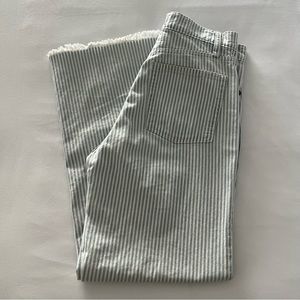 ABERCROMBIE pin striped flare pants